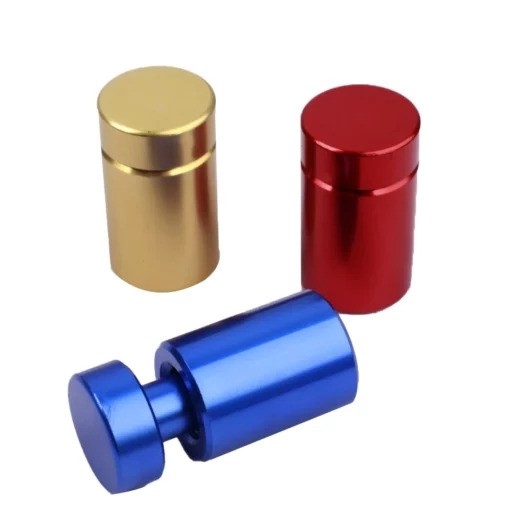 Aluminium Standoffs - Size - (Polished Gold) Stand-off | 13mmD * 19mmH