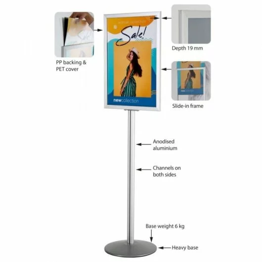 Outdoor Sign Holder (Hardware only)