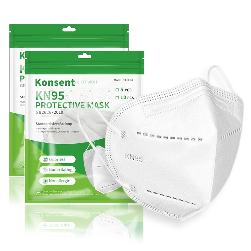 KONSENT QUALITY KN95 FFP2 P2 Face Mask  Respirator