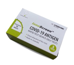 INNOSCREEN -  Nasal Swab Covid Rapid Antigen Test Kit 5 Packs